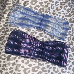 Strappy Back Bandeau Tops!